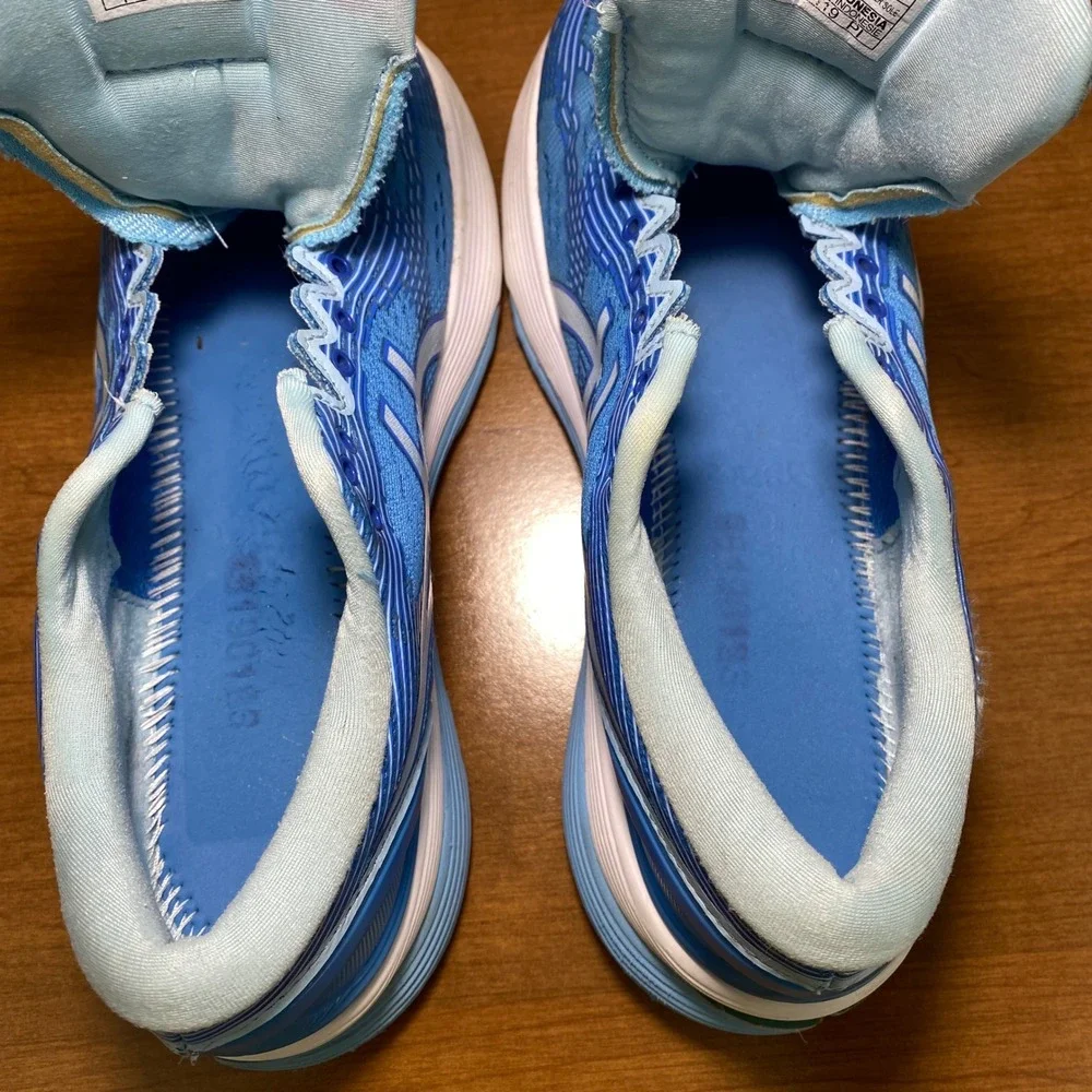 Asics Gel-Nimbus 21 Blue Running Shoes Womens 6 1012A156-400